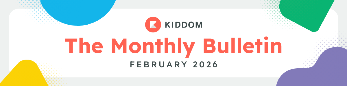 Kiddom Newsletter Header Image Feb 2026